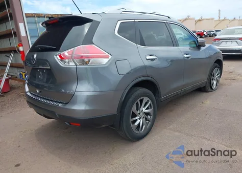 2015 Nissan Rogue Sl из США, поврежденный, VIN 5N1AT2MV0FC899989